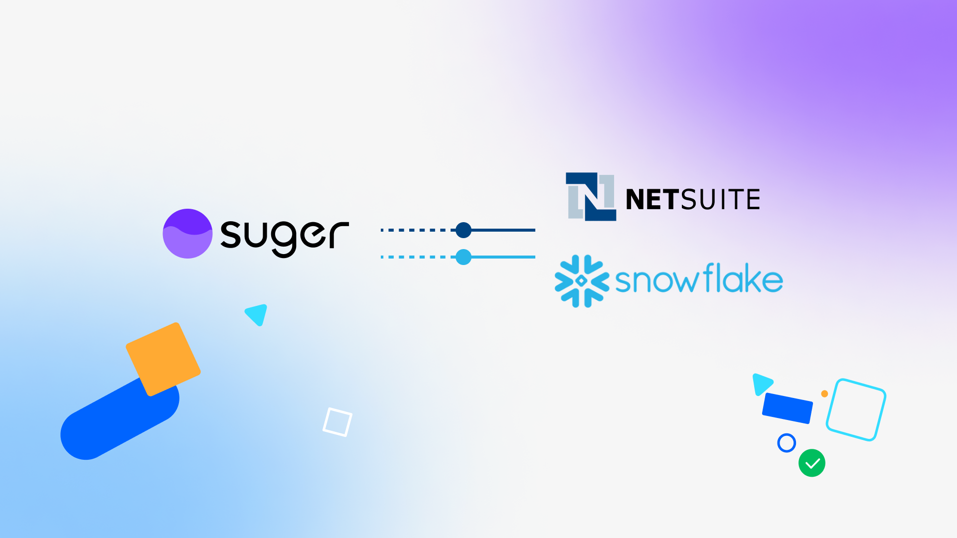 Suger Product Update: Netsuite and Snowflake