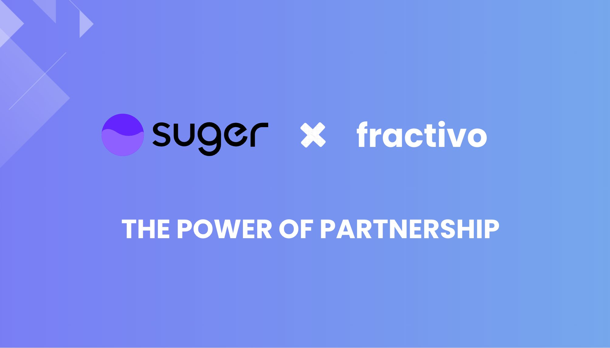Suger x fractivo: A Sweet New Partnership for Cloud Marketplace