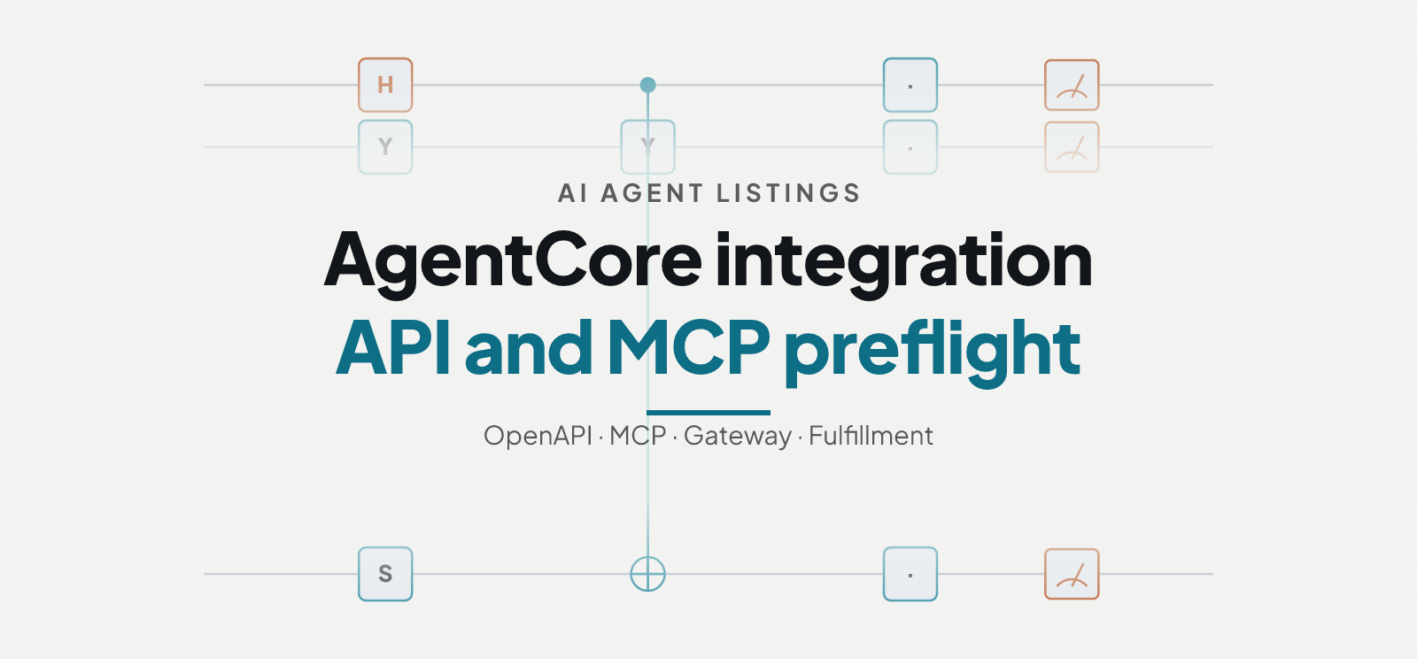 AWS Marketplace AgentCore Integration: An API and MCP Preflight Checklist