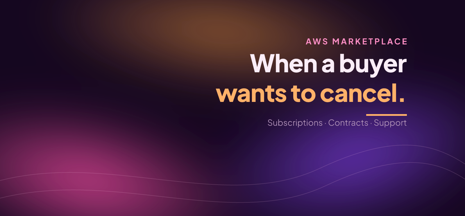 How to Cancel an AWS Marketplace Subscription