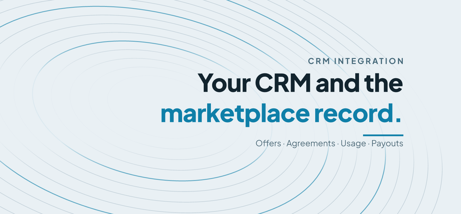 Connecting Your CRM to Cloud Marketplace Data