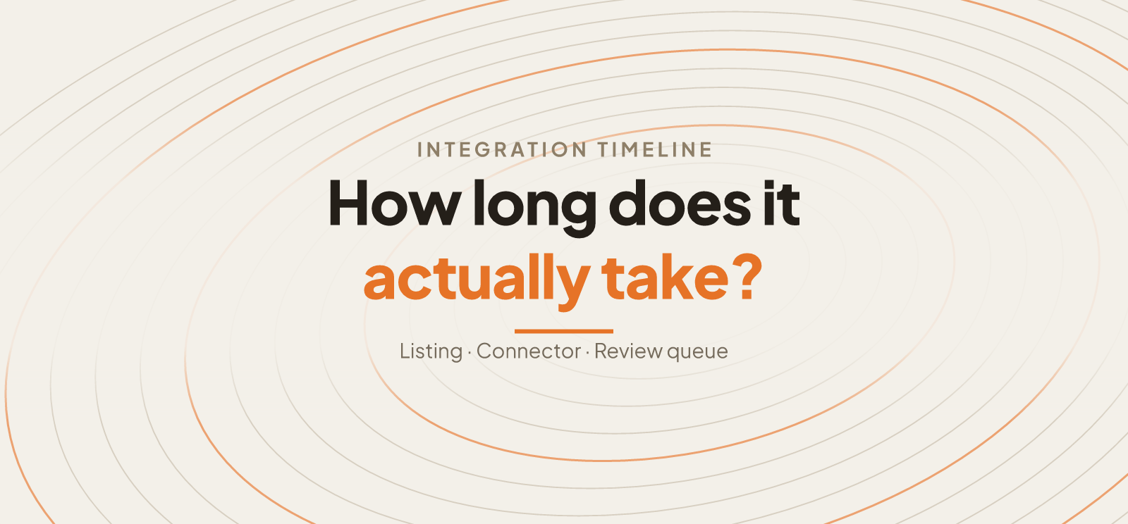 How Long Does a Marketplace Integration Take?