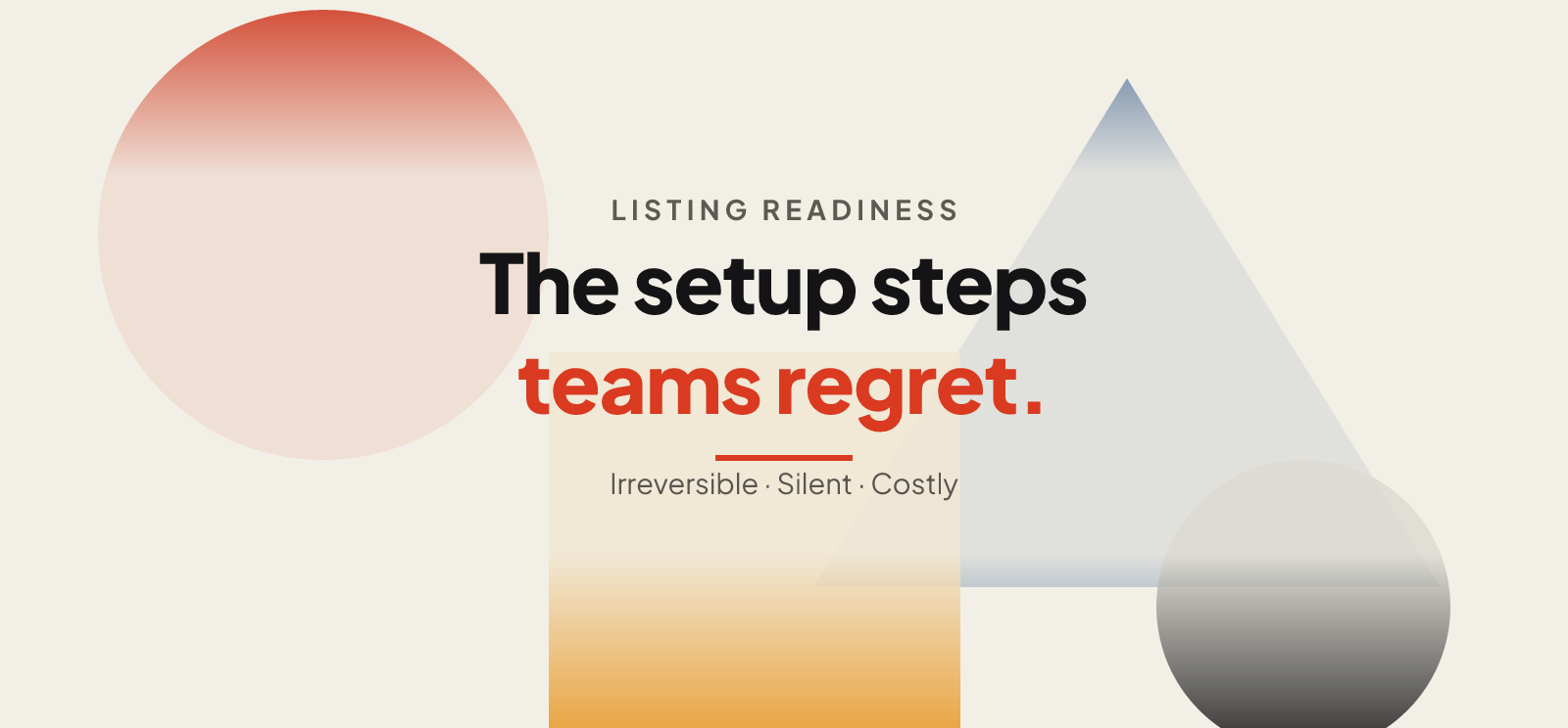 Marketplace Setup Steps Teams Skip and Regret