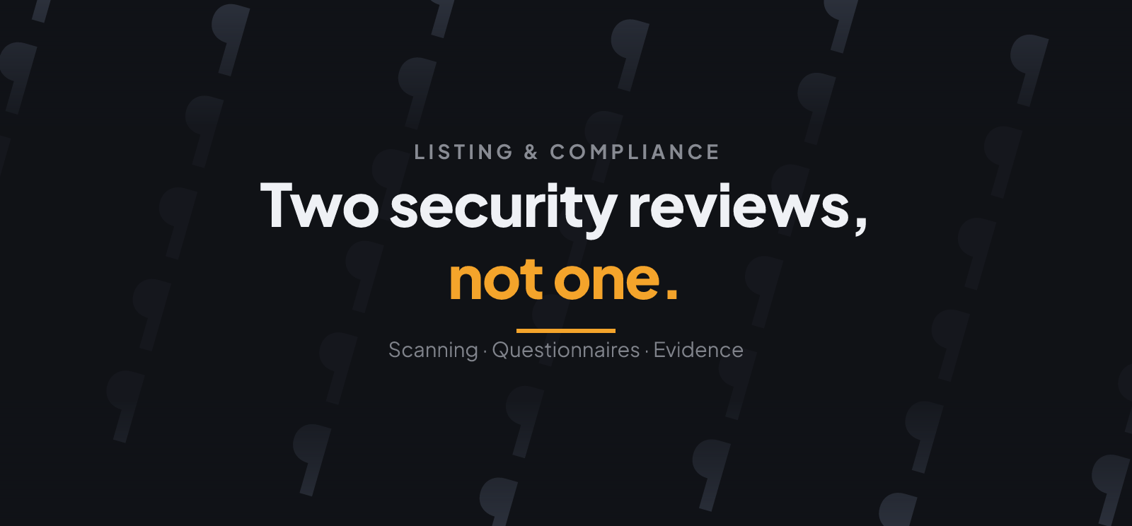 How Security Reviews Shape Marketplace Deals