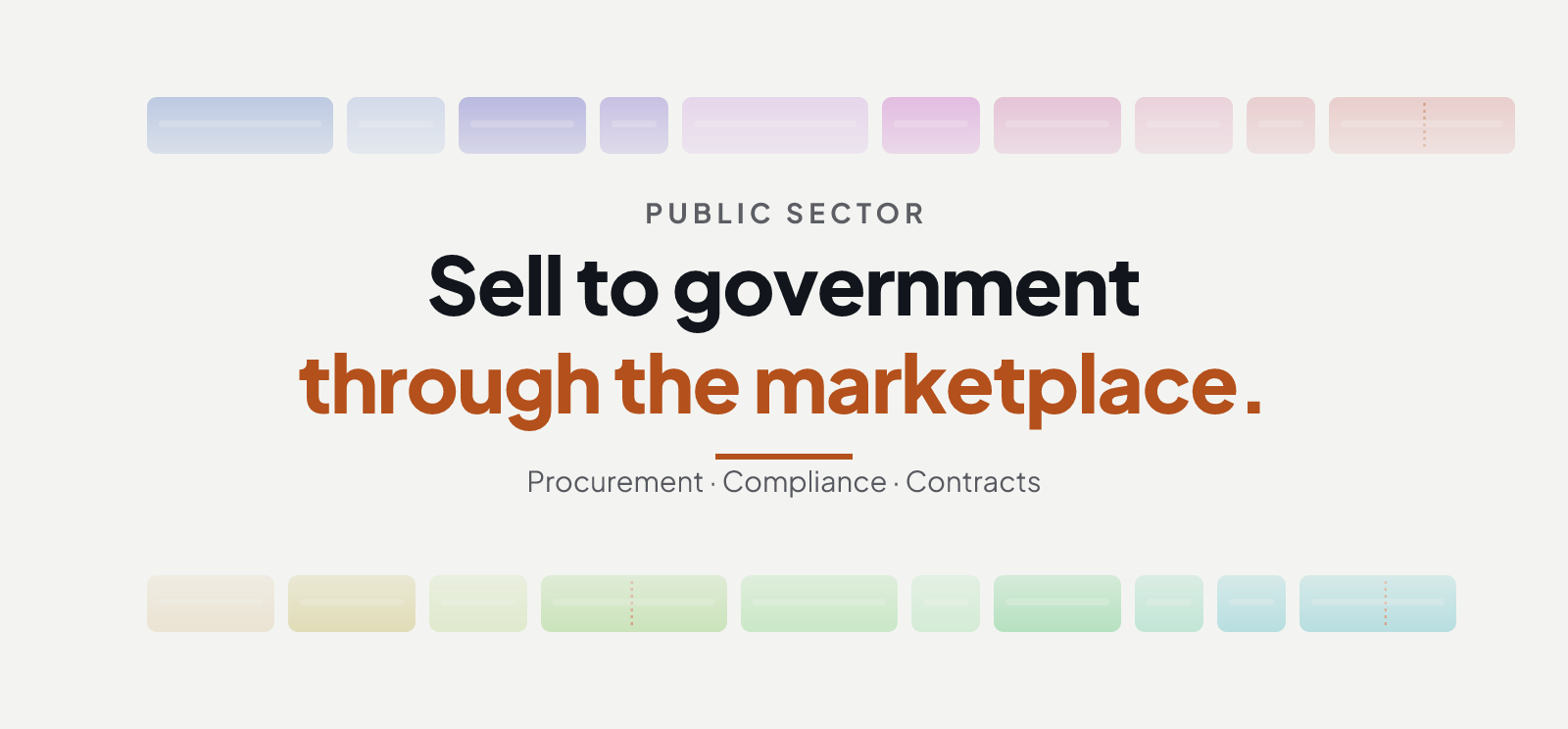 Selling to Government Through Marketplaces